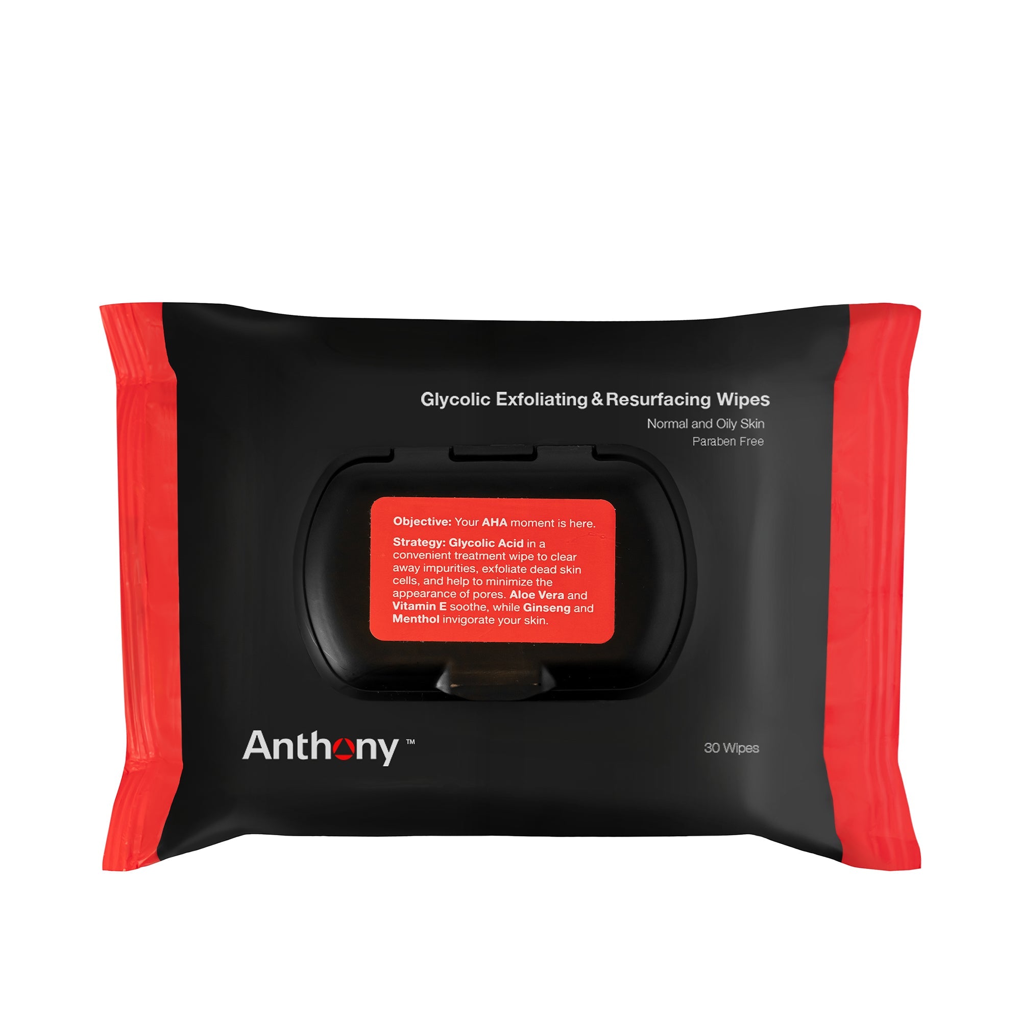 Glycolic Exfoliating and Resurfacing Wipes 30 Wipes